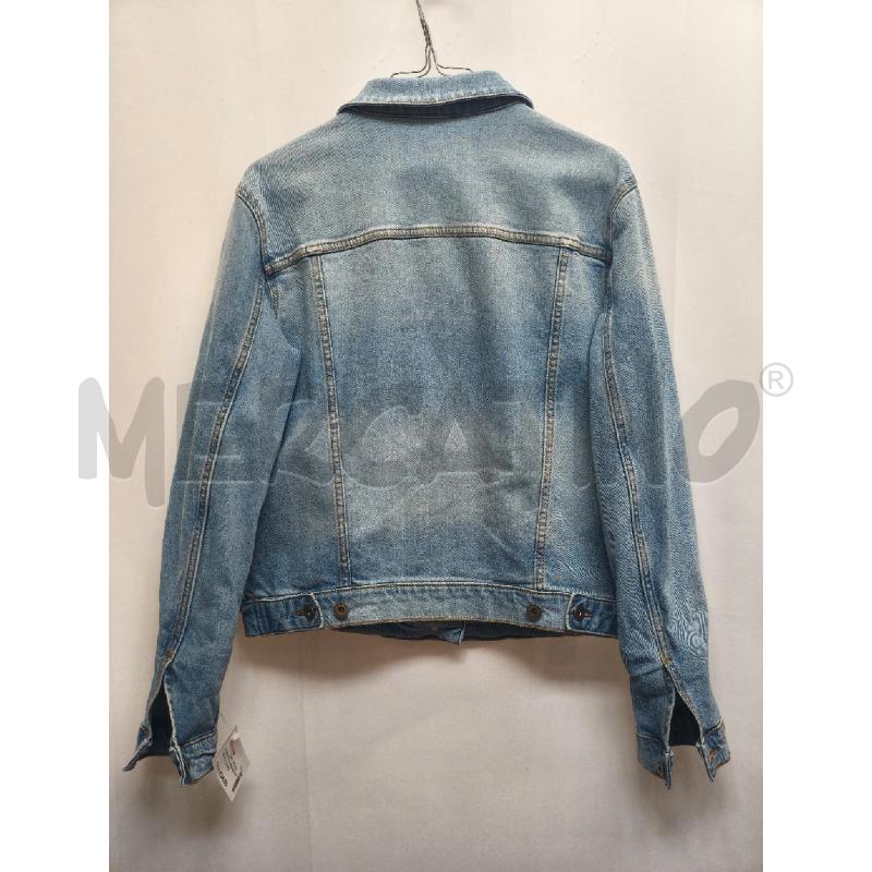 GIUBBOTTO DONNA BENETTON BLU CHIARO  | Mercatino dell'Usato Volpago del montello 3