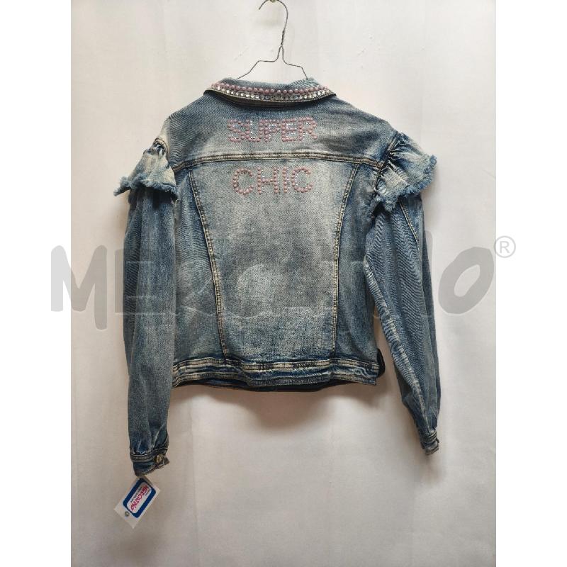 GIUBBOTTO DONNA BLU PERLINE  | Mercatino dell'Usato Volpago del montello 4