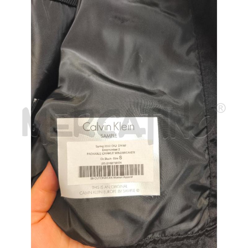 GIUBBOTTO DONNA CALVIN KLEIN NERO  | Mercatino dell'Usato Volpago del montello 3