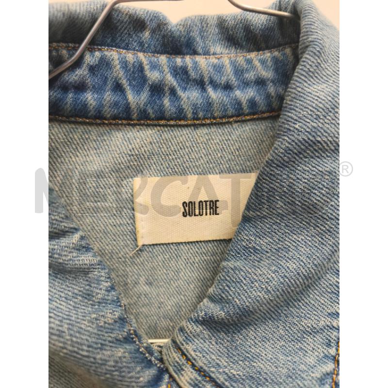 GIUBBOTTO DONNA SOLOTRE BLU CHIARO  | Mercatino dell'Usato Volpago del montello 2