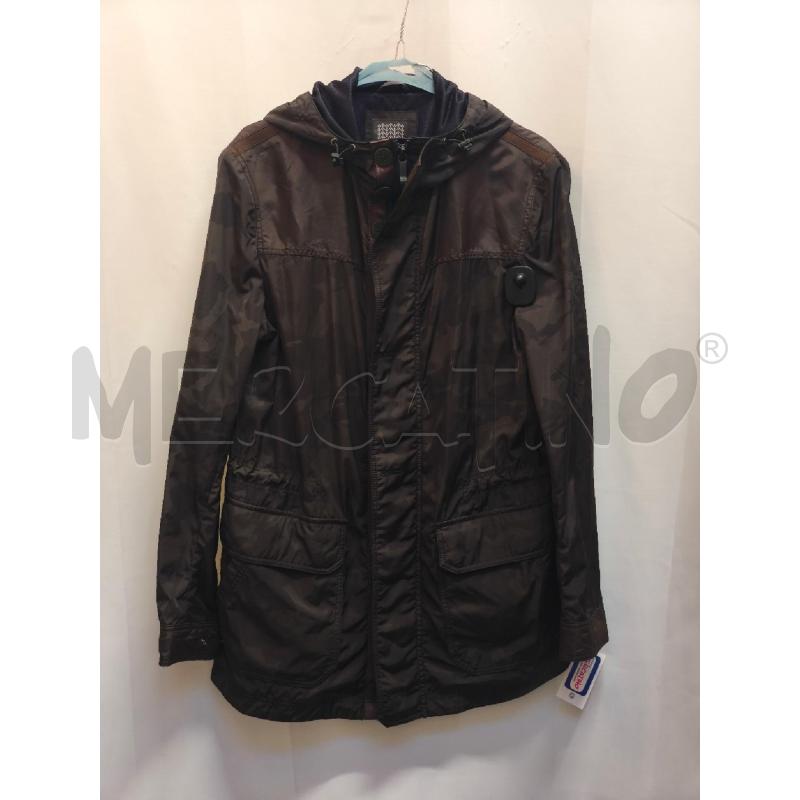 GIUBBOTTO UOMO GEOX MILITARE  VERDE MARRONE  | Mercatino dell'Usato Volpago del montello 1