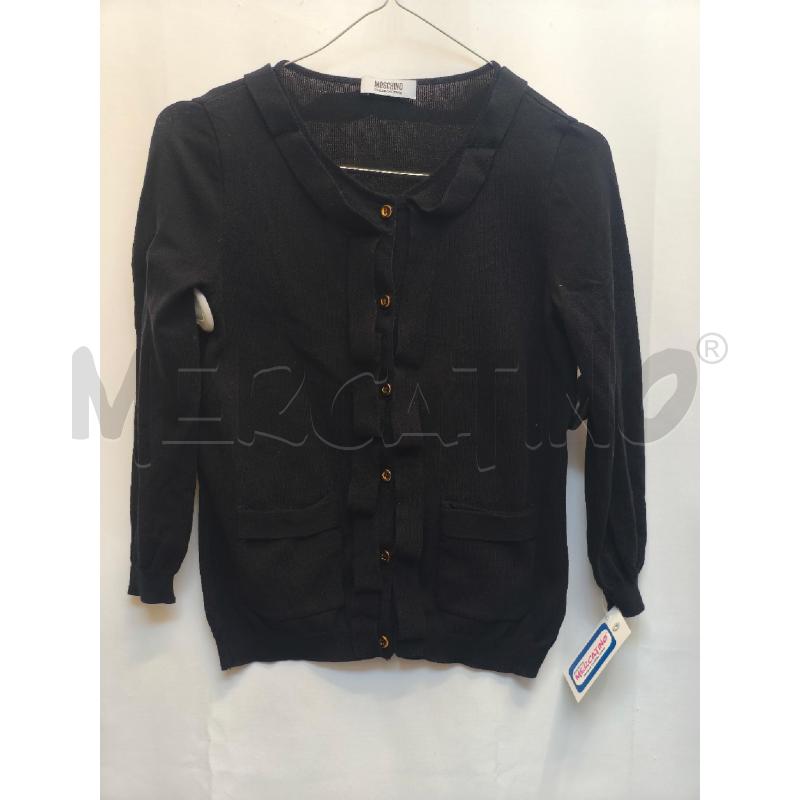 GOLFINO DONNA MOSCHINO NERO  | Mercatino dell'Usato Volpago del montello 1