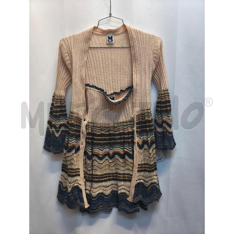 GOLFINO DONNA +CANOTA MISSONI PANNA RIGE BLU MARRONI | Mercatino dell'Usato Volpago del montello 1