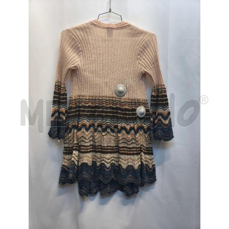 GOLFINO DONNA +CANOTA MISSONI PANNA RIGE BLU MARRONI | Mercatino dell'Usato Volpago del montello 4
