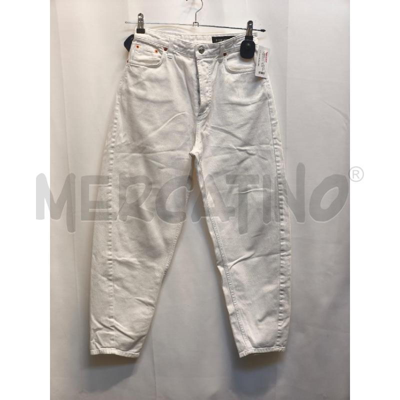 JEANS DONNA DEPARTMENT FIVE BIANCO  | Mercatino dell'Usato Volpago del montello 1