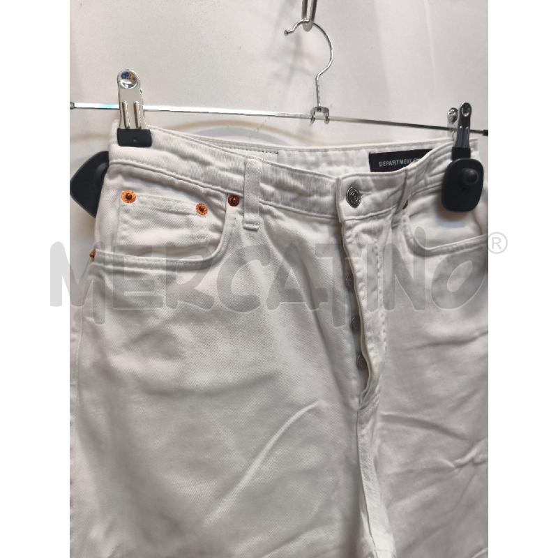 JEANS DONNA DEPARTMENT FIVE BIANCO  | Mercatino dell'Usato Volpago del montello 2