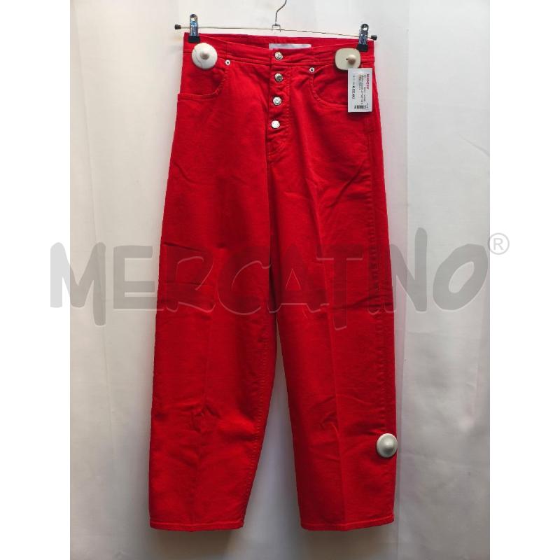 JEANS DONNA DEPARTMENT FIVE ROSSO  | Mercatino dell'Usato Volpago del montello 1