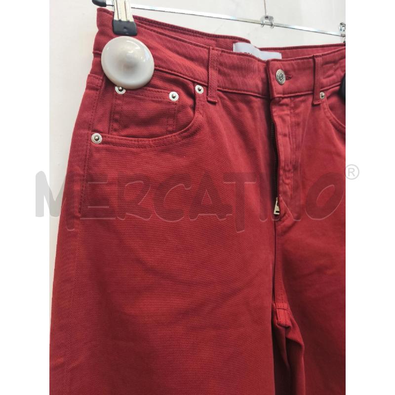 JEANS DONNA DEPARTMENT FIVE ROSSO MATTONE  | Mercatino dell'Usato Volpago del montello 2