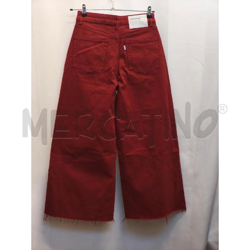 JEANS DONNA DEPARTMENT FIVE ROSSO MATTONE  | Mercatino dell'Usato Volpago del montello 4