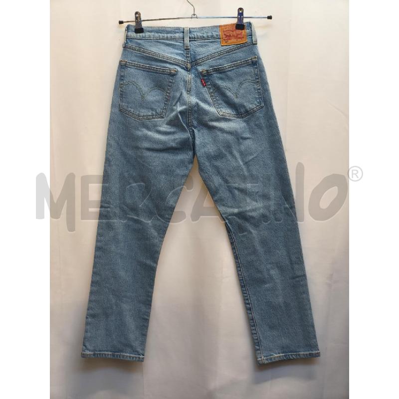 JEANS DONNA LEVIS BLU CHIARO  | Mercatino dell'Usato Volpago del montello 3