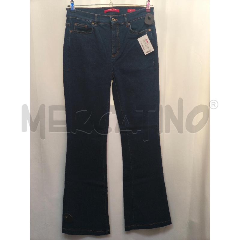 JEANS DONNA MARINA SPORT BLU SCURO  | Mercatino dell'Usato Volpago del montello 1