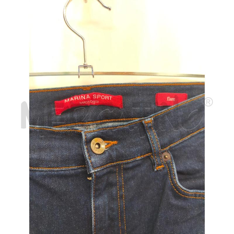 JEANS DONNA MARINA SPORT BLU SCURO  | Mercatino dell'Usato Volpago del montello 2