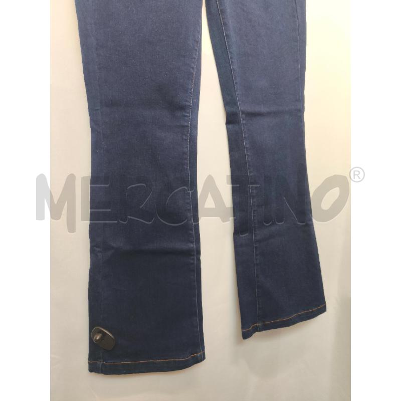 JEANS DONNA MARINA SPORT BLU SCURO  | Mercatino dell'Usato Volpago del montello 4