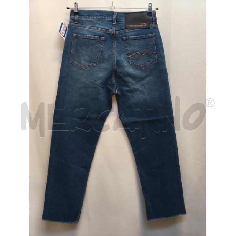 JEANS DONNA N 21 7 FOR ALL MANKIND BLU  | Mercatino dell'Usato Volpago del montello 4
