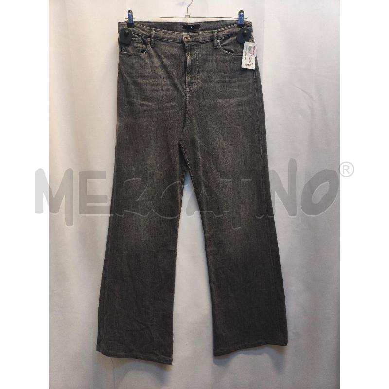 JEANS DONNA SEVEN LARGO GRIGIO | Mercatino dell'Usato Volpago del montello 1