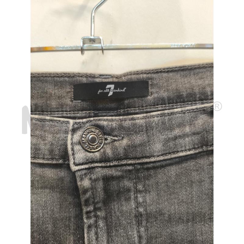 JEANS DONNA SEVEN LARGO GRIGIO | Mercatino dell'Usato Volpago del montello 2
