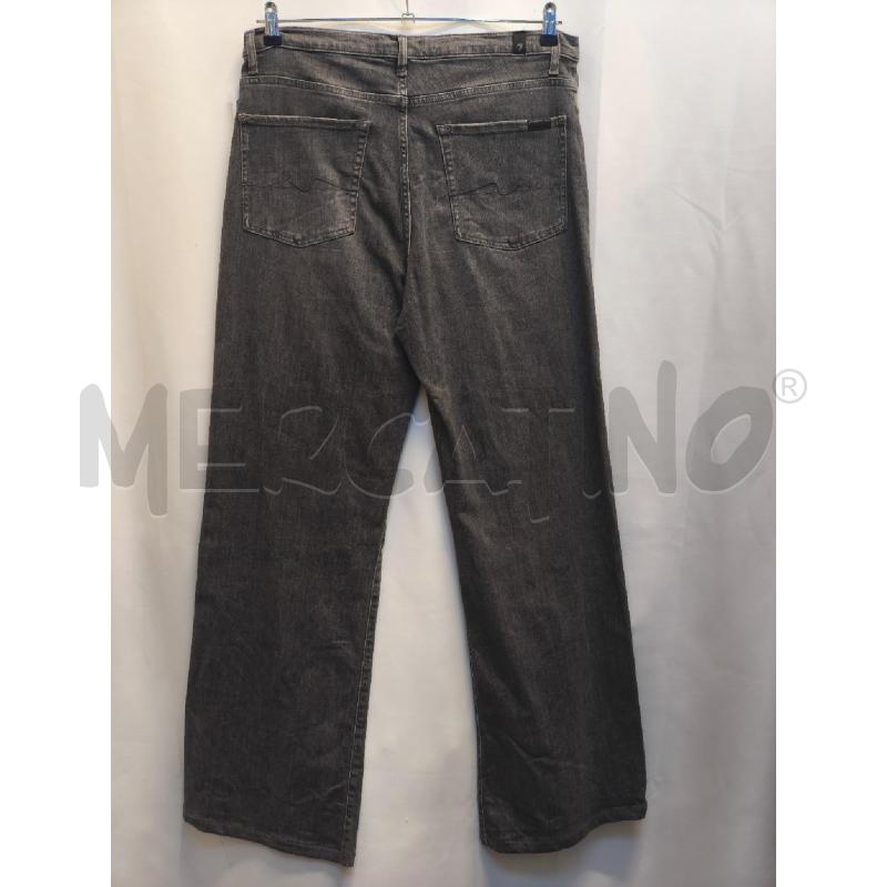 JEANS DONNA SEVEN LARGO GRIGIO | Mercatino dell'Usato Volpago del montello 4