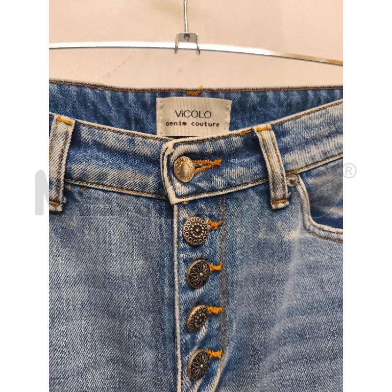 JEANS DONNA VICOLO BLU CHIARO  | Mercatino dell'Usato Volpago del montello 2