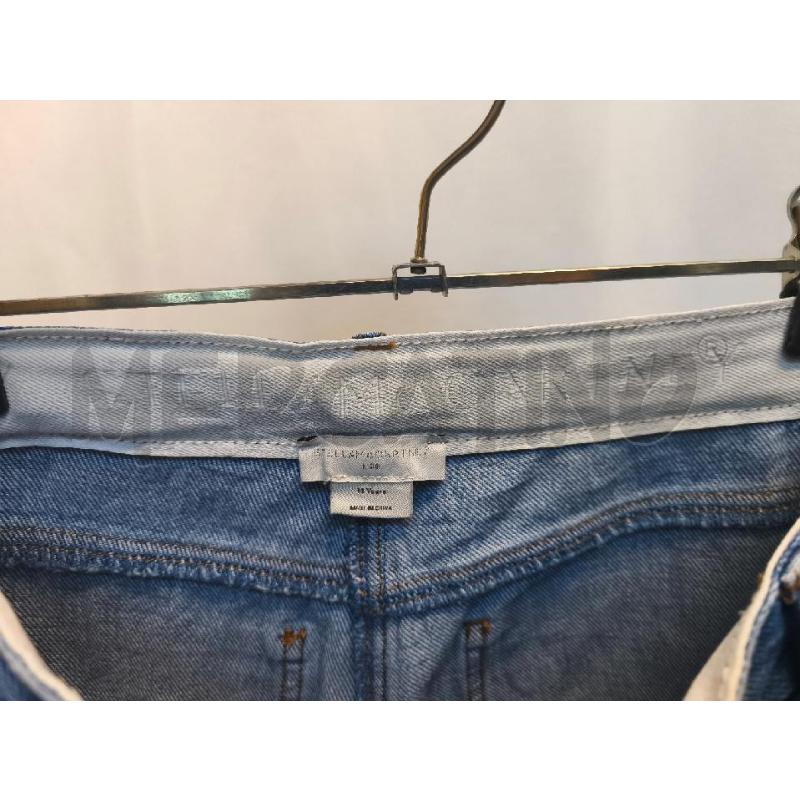JEANS RAGAZA STELLAMCCARTNEY 14 ANNI BLU SFUMATO | Mercatino dell'Usato Volpago del montello 5