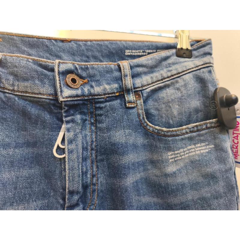 JEANS UOMO DENIM CHIUSURA GRAFFETTA  | Mercatino dell'Usato Volpago del montello 2