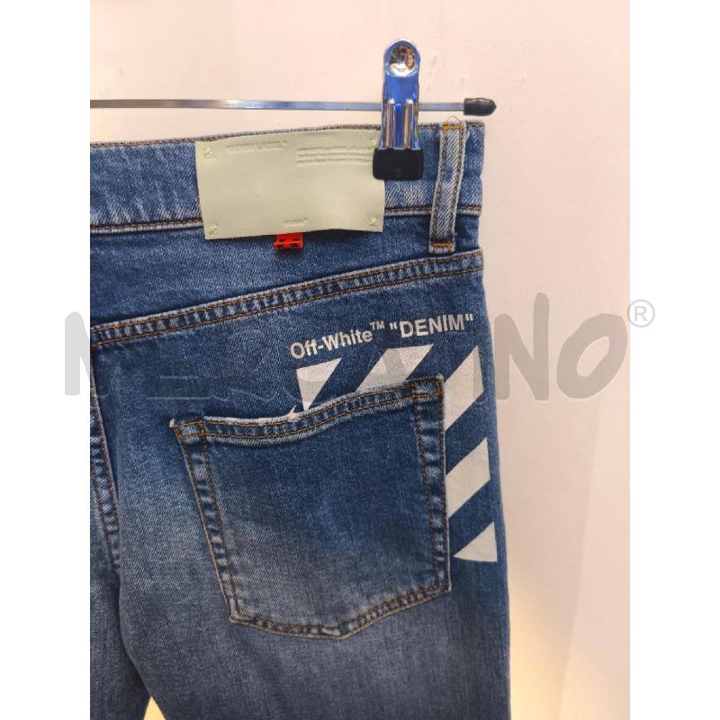 JEANS UOMO DENIM CHIUSURA GRAFFETTA  | Mercatino dell'Usato Volpago del montello 4