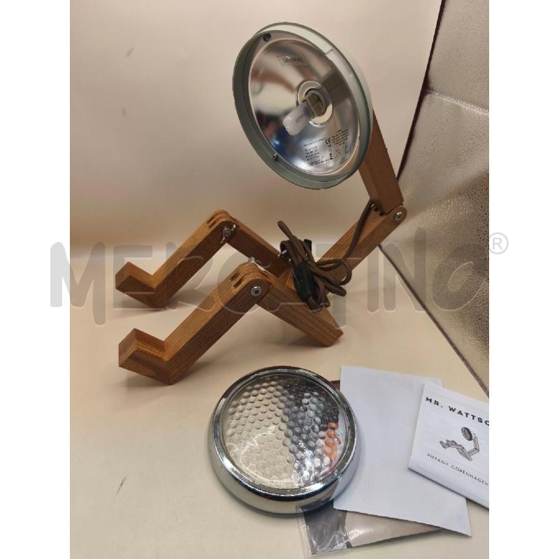 LAMPADA DESIGN MR WATTSON | Mercatino dell'Usato Volpago del montello 2