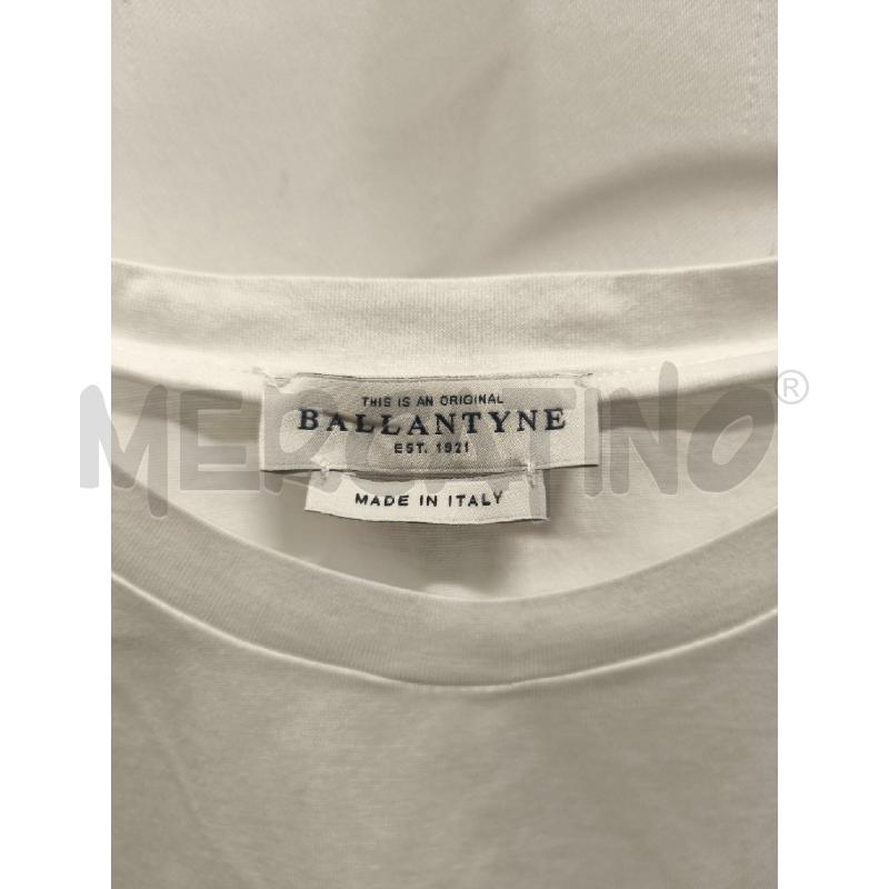 MAGLIA DONNA BALLANTYNE BIANCA  | Mercatino dell'Usato Volpago del montello 2