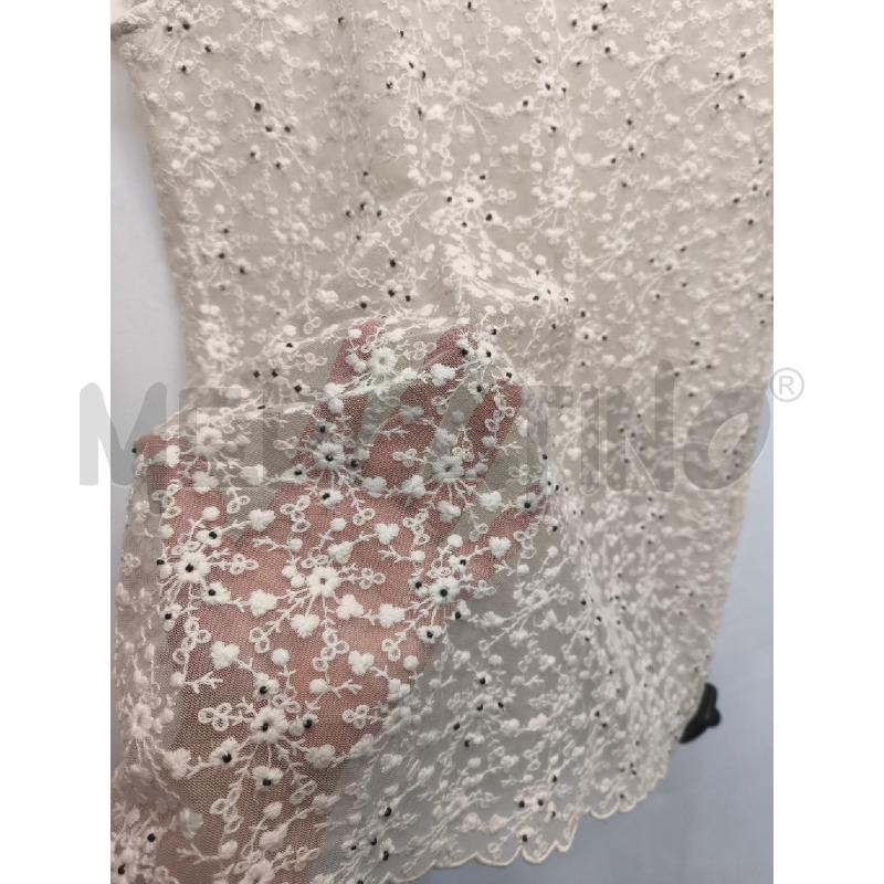 MAGLIA DONNA BENETON PIZZO BIANCO PUNTINI NERI | Mercatino dell'Usato Volpago del montello 3