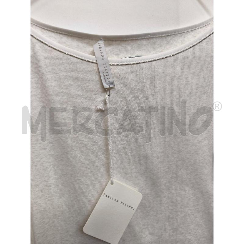 MAGLIA DONNA FABIANA FILIPPI BIANCA  | Mercatino dell'Usato Volpago del montello 2