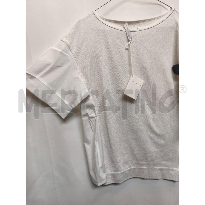 MAGLIA DONNA FABIANA FILIPPI BIANCA  | Mercatino dell'Usato Volpago del montello 3