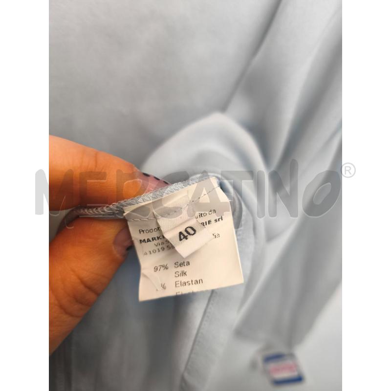 MAGLIA DONNA JUCCA AZZURRA  | Mercatino dell'Usato Volpago del montello 3