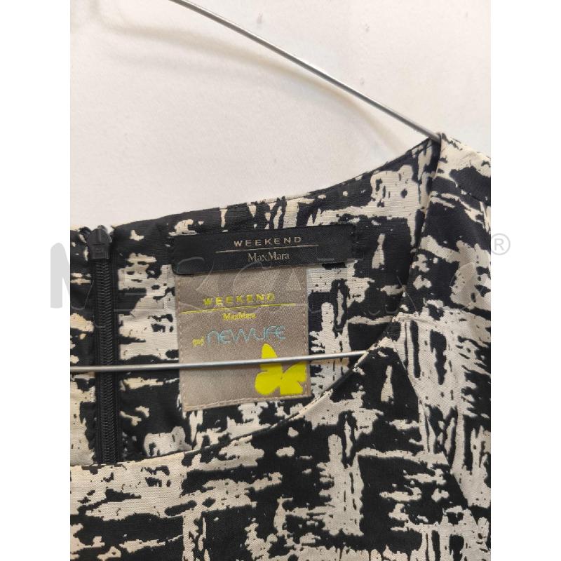 MAGLIA DONNA MAX&MARA NERO BIANCO PANNA PALME | Mercatino dell'Usato Volpago del montello 2