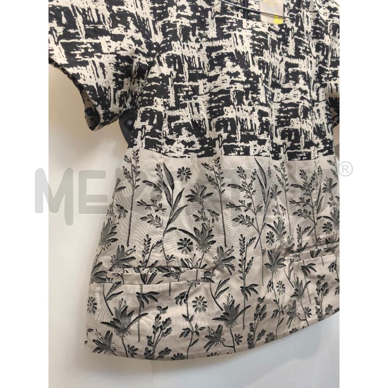 MAGLIA DONNA MAX&MARA NERO BIANCO PANNA PALME | Mercatino dell'Usato Volpago del montello 3