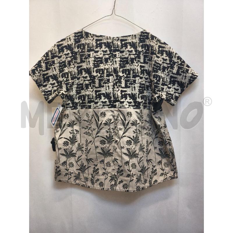 MAGLIA DONNA MAX&MARA NERO BIANCO PANNA PALME | Mercatino dell'Usato Volpago del montello 4
