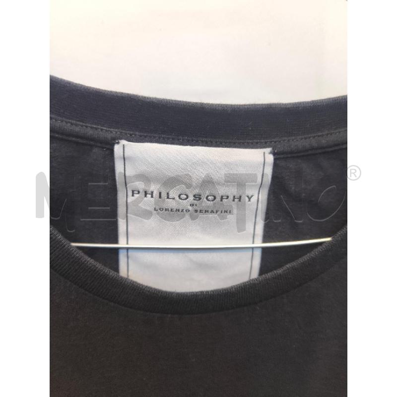 MAGLIA DONNA NERA PHILOSOPHY | Mercatino dell'Usato Volpago del montello 2
