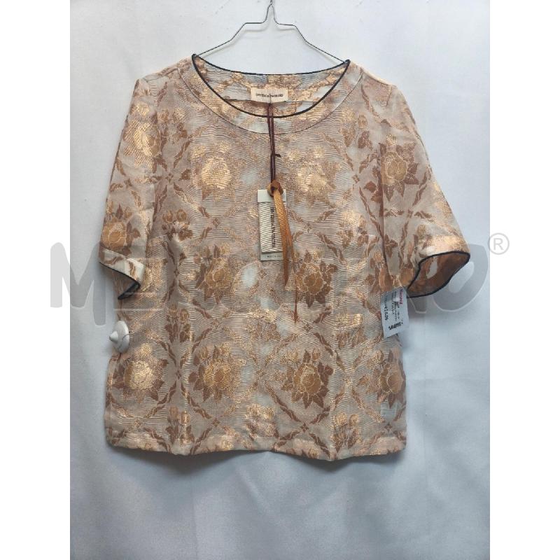 MAGLIA DONNA SEVENTAYWONDER FIORI DORATI | Mercatino dell'Usato Volpago del montello 1