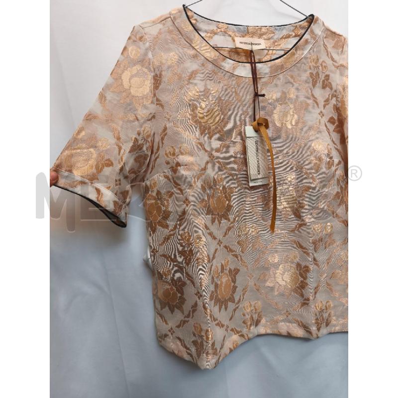 MAGLIA DONNA SEVENTAYWONDER FIORI DORATI | Mercatino dell'Usato Volpago del montello 3