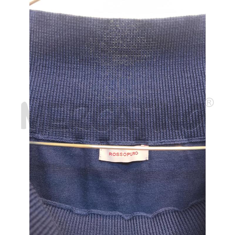 MAGLIA DONNA  ROSSOPURO  BLU MANICA 3/4 | Mercatino dell'Usato Volpago del montello 2