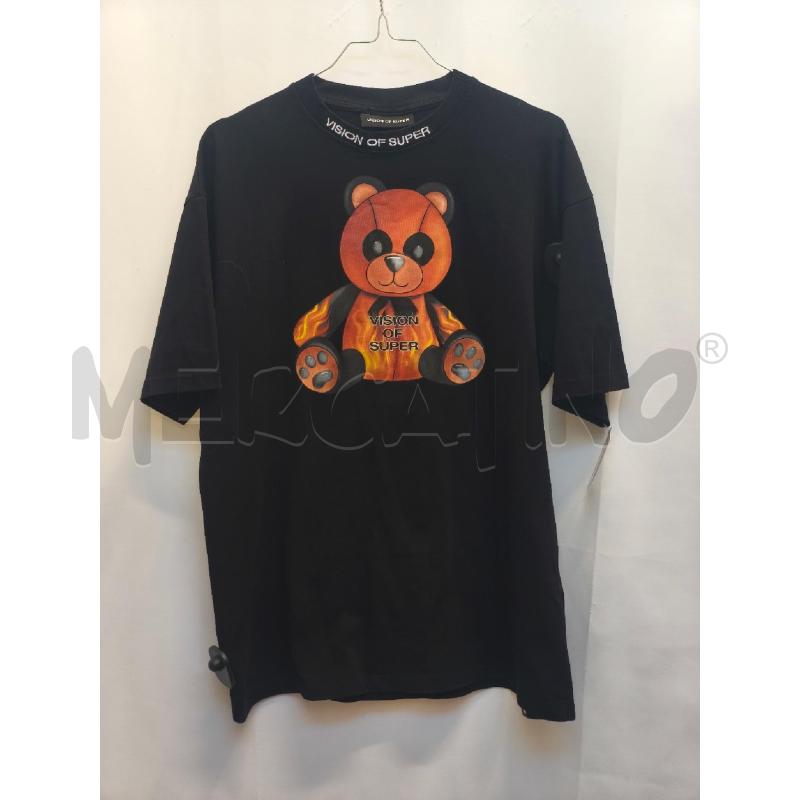 MAGLIA UOMO NERA VISION OF SUPER  ORSO | Mercatino dell'Usato Volpago del montello 1
