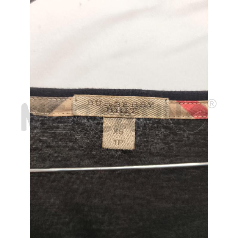 MAGLIETTA DONNA BURBERRY NERA  | Mercatino dell'Usato Volpago del montello 2