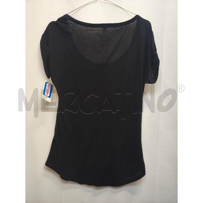 MAGLIETTA DONNA BURBERRY NERA  | Mercatino dell'Usato Volpago del montello 4