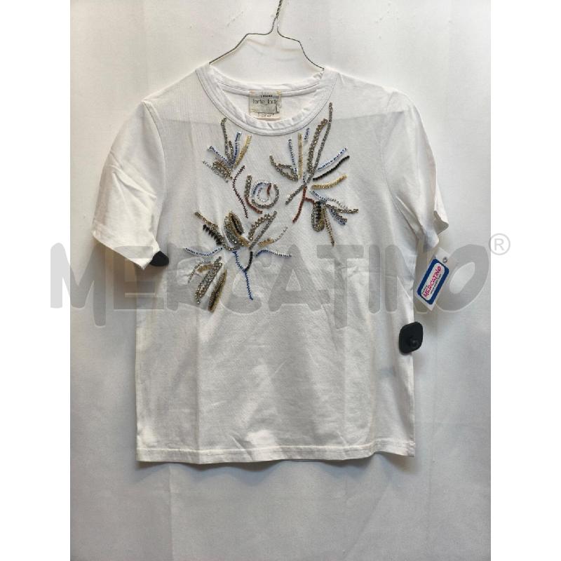 MAGLIETTA DONNA FORTE FORTE BRILANTINI  | Mercatino dell'Usato Volpago del montello 1