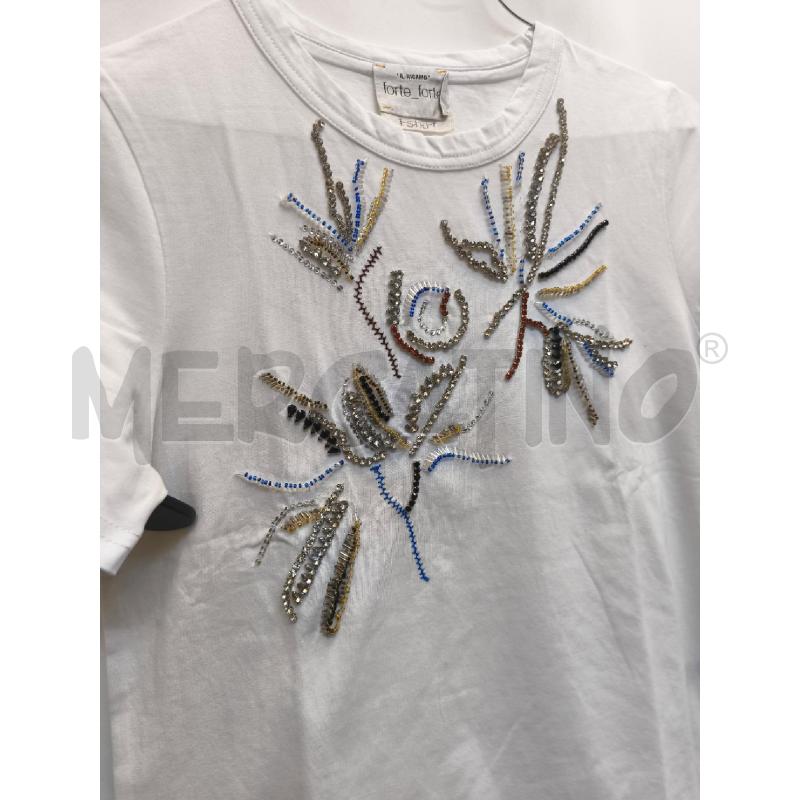MAGLIETTA DONNA FORTE FORTE BRILANTINI  | Mercatino dell'Usato Volpago del montello 3