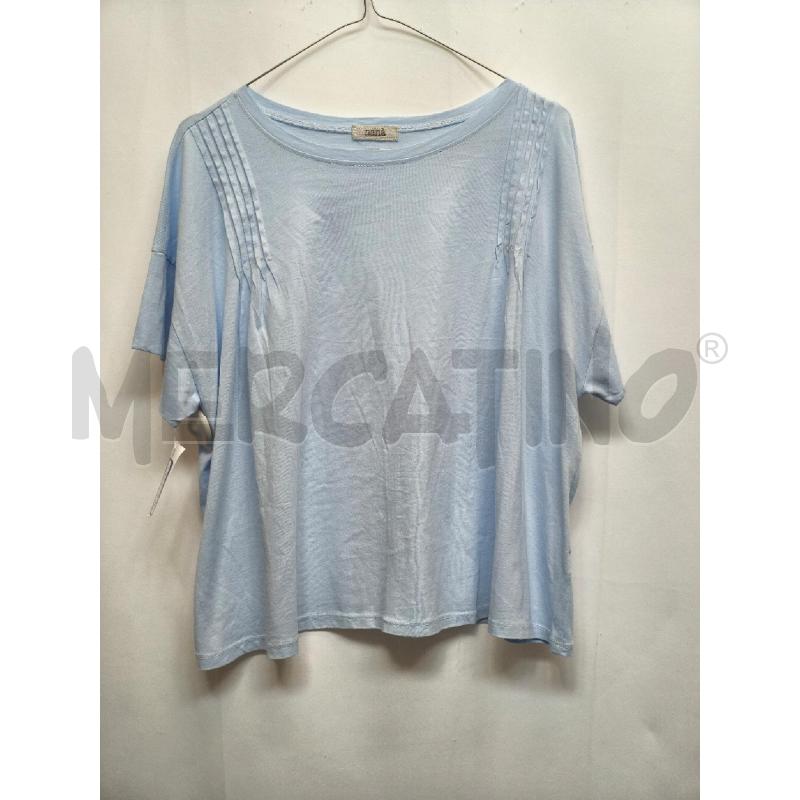 MAGLIETTA DONNA NANA AZZURRA  | Mercatino dell'Usato Volpago del montello 1
