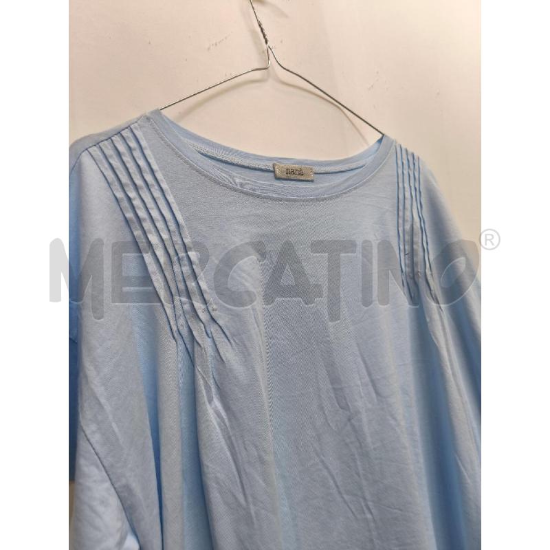 MAGLIETTA DONNA NANA AZZURRA  | Mercatino dell'Usato Volpago del montello 3