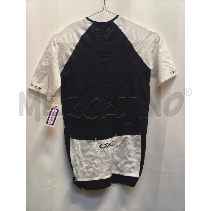 MAGLIETTA UOMO OXYBURN NERO BIANCO BICI DA LAVARE  | Mercatino dell'Usato Volpago del montello 3
