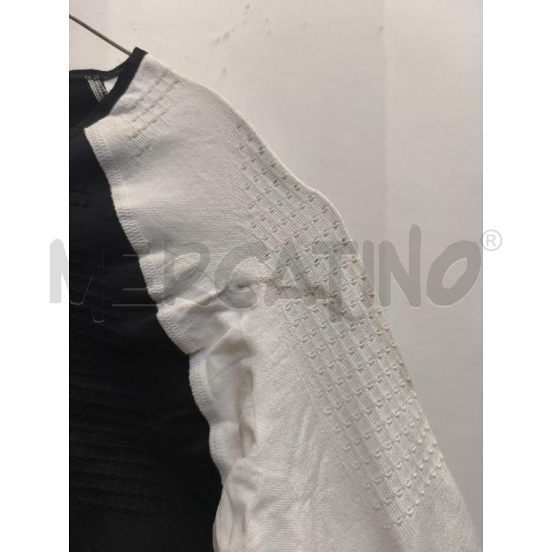 MAGLIETTA UOMO OXYBURN NERO BIANCO BICI DA LAVARE  | Mercatino dell'Usato Volpago del montello 4