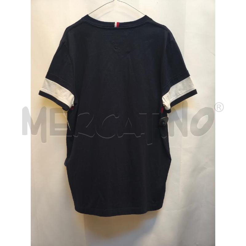 MAGLIETTA UOMO TOMMY HILFIGER BLU ROSSA  | Mercatino dell'Usato Volpago del montello 4