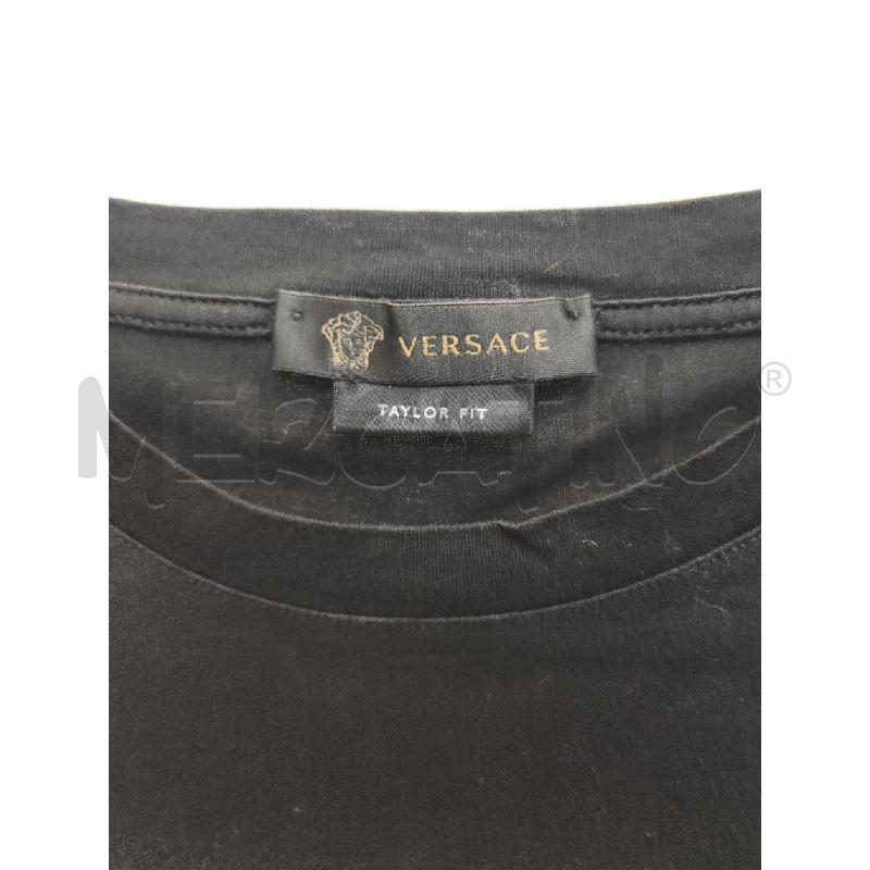 MAGLIETTA UOMO VERSACE NERA  | Mercatino dell'Usato Volpago del montello 2