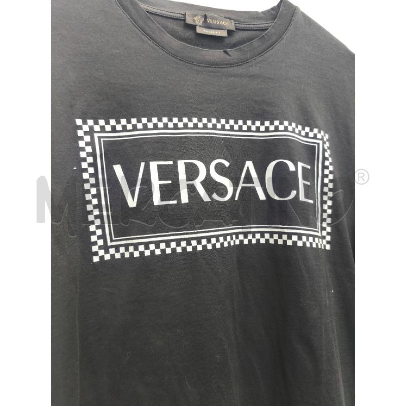 MAGLIETTA UOMO VERSACE NERA  | Mercatino dell'Usato Volpago del montello 3